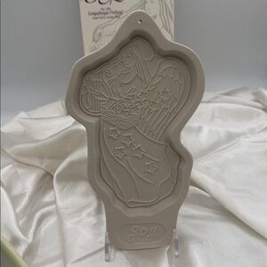 Longaberger Joy Angel Series Cookie Mold - Cream